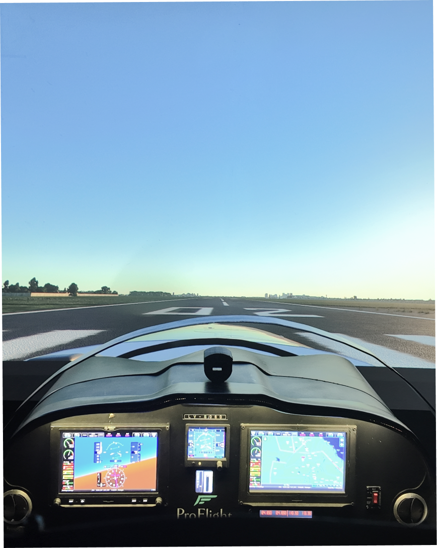 Simulador Tecnam P2002 — vista 5