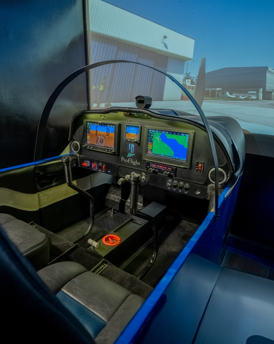 Simulador Tecnam P2002 — vista 6