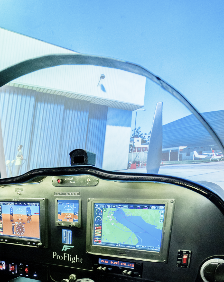 Simulador Tecnam P2002 — vista 7
